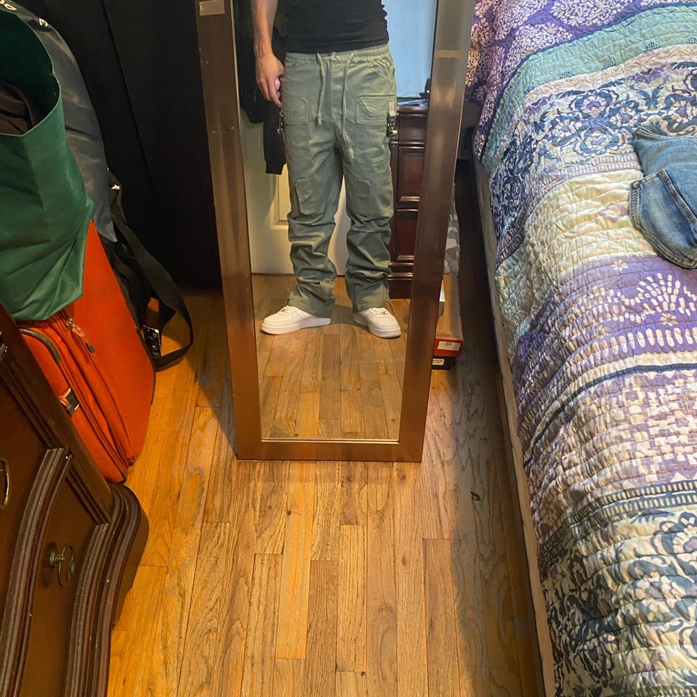 Stylish Green Cargo Pants